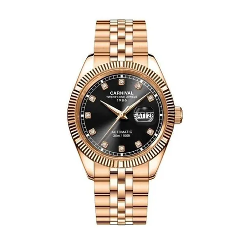 Đồng Hồ Nam Carnival Automatic Watch 8131G-VH-D (8131G) Màu Vàng Hồng Đen