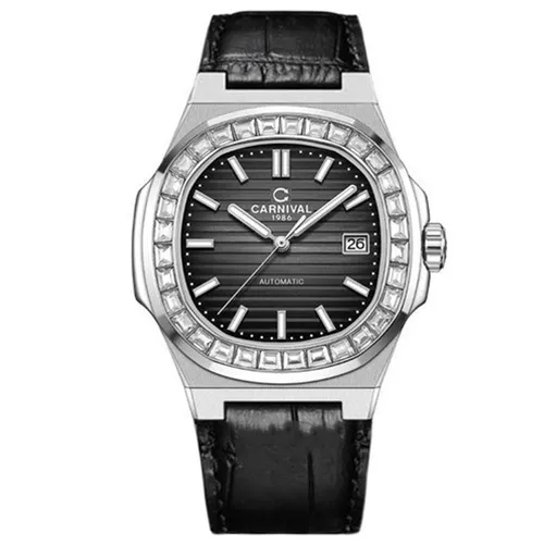 Đồng Hồ Nam Carnival Nautilus Automatic 8108G-VT-DD-D Màu Đen - Đồng hồ - Vua Hàng Hiệu