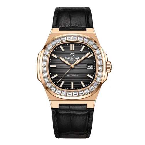 Đồng Hồ Nam Carnival Nautilus Automatic Watch 8108G-VH-DD-D ( G8108.302.432 ) Màu Đen