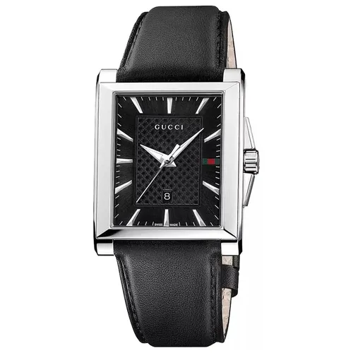 Đồng hồ - Đồng Hồ Nam Gucci G-Timeless Silver Watch 34mm YA138404 Màu Đen - Vua Hàng Hiệu