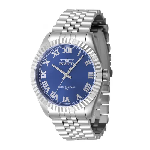 Đồng hồ - Đồng Hồ Nam Invicta Men's Watch Quartz Specialty Blue Dial 47399 Màu Bạc/Xanh - Vua Hàng Hiệu