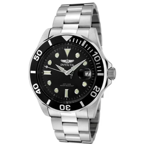 Đồng Hồ Nam Invicta Pro Diver Stainless Steel Men Watch 0590 Màu Bạc Đen - Đồng hồ - Vua Hàng Hiệu