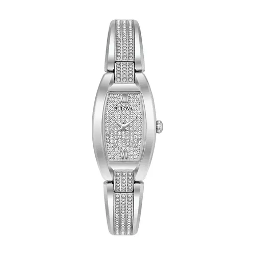 Đồng Hồ Nữ Bulova Crystal Watch 96L235 Màu Bạc - Đồng hồ - Vua Hàng Hiệu