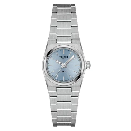 Đồng hồ - Đồng Hồ Nữ Tissot PRX T137.010.11.351.00 Màu Bạc Xanh - Vua Hàng Hiệu