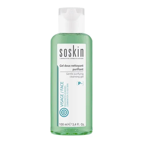 Sữa Rửa Mặt - Gel Rửa Mặt Làm Sạch Sâu Soskin Gentle Purifying Cleansing Gel 100ml - Vua Hàng Hiệu