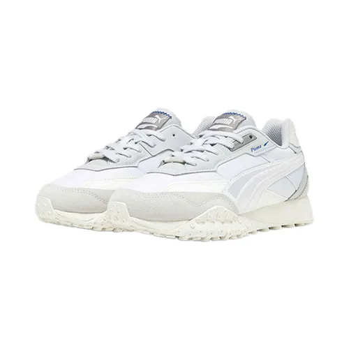 Giày Đức - Giày Thể Thao Puma Blktop Rider Neo Vintage 393151 Feather Gray-Warm White Màu Xám Trắng Size 37 - Vua Hàng Hiệu