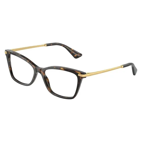 Gọng Kính Cận Nữ Dolce & Gabbana D&G Eyeglasses DG3393 502 Màu Nâu Havana - Kính mắt - Vua Hàng Hiệu