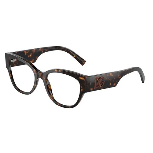 Kính mắt Dolce & Gabbana - Gọng Kính Cận Unisex Dolce & Gabbana D&G DG3377 502 Màu Nâu Havana - Vua Hàng Hiệu