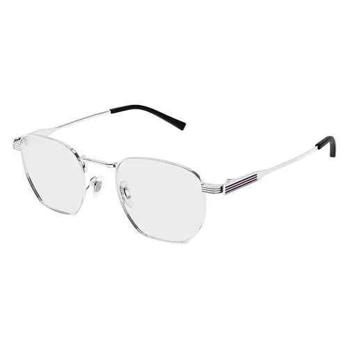 Kính mắt Gucci Nam - Gọng Kính Nam Gucci Silver Rectangular Glasses GG1878O 003 Màu Bạc - Vua Hàng Hiệu