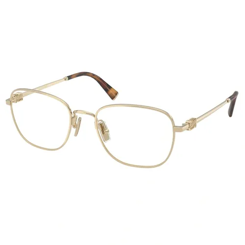 Gọng Kính Nữ Miu Miu Pale Gold Eyeglasses MU 50WV-ZVN1O1 Màu Vàng Gold - Kính mắt - Vua Hàng Hiệu