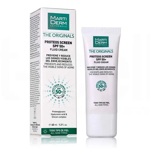 Martiderm - Kem Chống Nắng Martiderm The Originals Proteos Screen SPF50+ Fluid Cream 40ml - Vua Hàng Hiệu