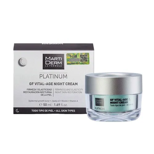 Martiderm - Kem Dưỡng Ẩm Ban Đêm Martiderm Platinum GF Vital Age Night Cream 50ml - Vua Hàng Hiệu