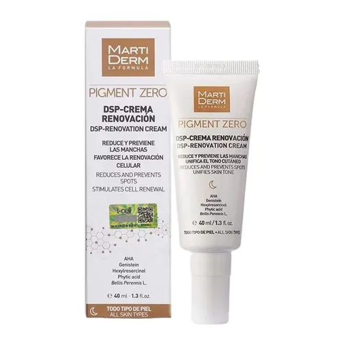 Martiderm - Kem Dưỡng Ban Đêm Hỗ Trợ Làm Sáng Da, Mờ Sắc Tố Martiderm Pigment Zero DSP Renovation Cream 40ml - Vua Hàng Hiệu