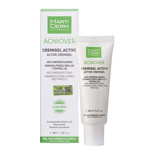 Martiderm - Kem Dưỡng Giảm Nhờn, Mụn Và Se Lỗ Chân Lông Martiderm Acniover Active Cremigel 40ml - Vua Hàng Hiệu
