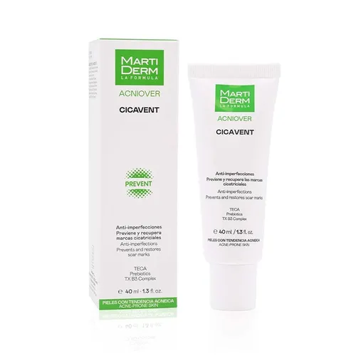 Martiderm - Kem Dưỡng Hỗ Trợ Giảm Mụn & Mờ Thâm MartiDerm Acniover Cicavent 40ml - Vua Hàng Hiệu