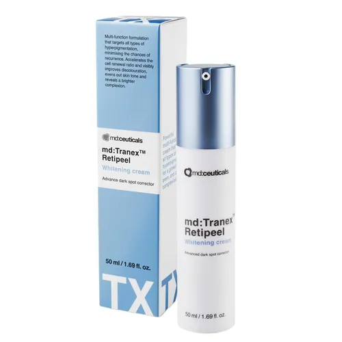 Mỹ phẩm Md:ceuticals - Kem Dưỡng Hỗ Trợ Làm Trắng, Đều Màu Da & Loại Bỏ Tăng Sắc Tố Md:Ceuticals Tranex Retipeel Whitening Cream 50ml - Vua Hàng Hiệu