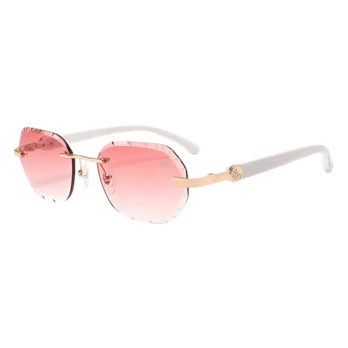 Belvoir&Co - Kính Mát Belvoir&Co Diamnod Cut Willow Burnt Red Gold|White Sunglasses Màu Đỏ - Vua Hàng Hiệu