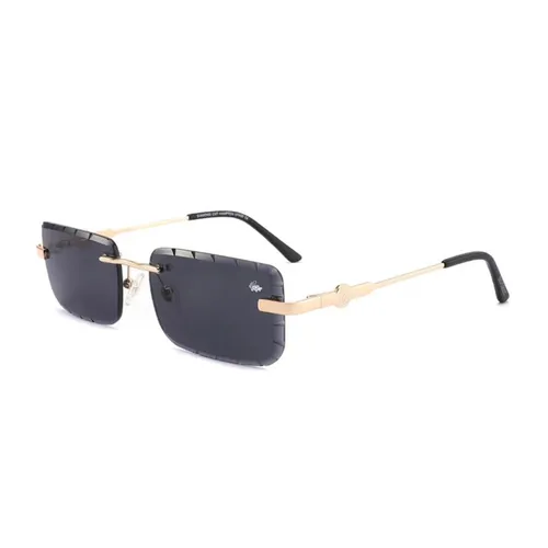 Belvoir&Co - Kính Mát Belvoir&Co Diamond Cut Hampton Black/Gold Màu Xám Size 55 - Vua Hàng Hiệu