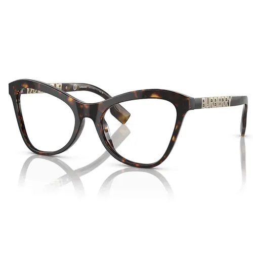 Kính mắt Burberry - Kính Mắt Cận Nữ Burberry Angelica Dark Havana Eyeglasses BE2373 U 3002 Màu Havana Đậm - Vua Hàng Hiệu