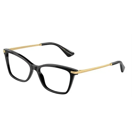 Kính mắt Dolce & Gabbana - Kính Mắt Cận Dolce & Gabbana DG3393 501 Màu Đen Vàng - Vua Hàng Hiệu