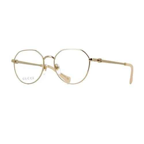 Kính Mắt Cận Gucci Gold Eyeglasses GG1145O 001 Màu Vàng Gold