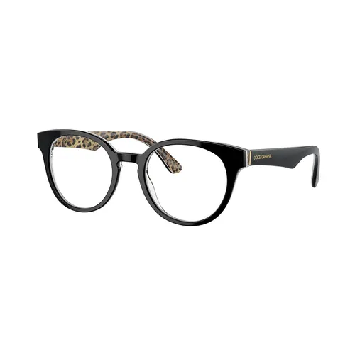 Dolce & Gabbana - Kính Mắt Cận Nữ Dolce & Gabbana D&G Eyeglasses DG3361 3299 Màu Đen - Vua Hàng Hiệu