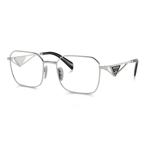 Kính Mắt Cận Nữ Prada Eyeglasses 0PR A51V 1BC1O1 Silver Màu Bạc