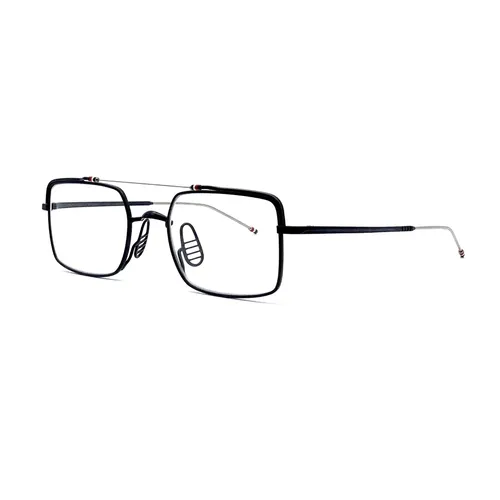 Thom Browne - Kính Mắt Cận Thom Browne Square Eyeglasses TBX909 49 03 Màu Xanh Than - Vua Hàng Hiệu