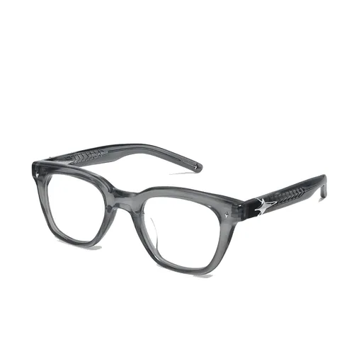 Kính mắt Gentle Monster Kính mắt cận - Kính Mắt Cận Unisex Gentle Monster Gauss GC9 Màu Xám Trong - Vua Hàng Hiệu