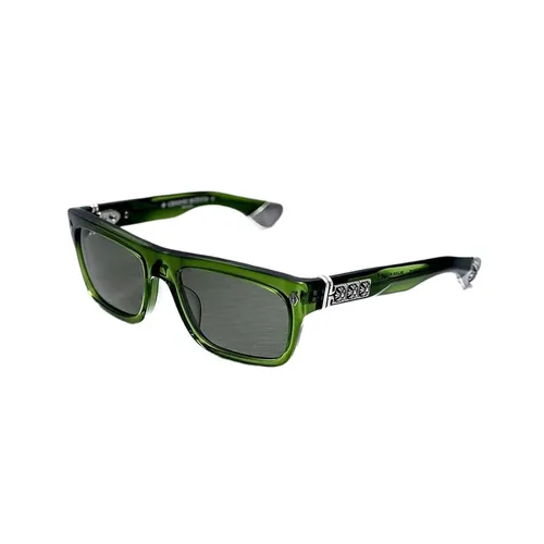 Chrome Hearts - Kính Mát Chrome Hearts Sluss Bussin Ii Dark Olive Sunglasses Màu Xanh - Vua Hàng Hiệu