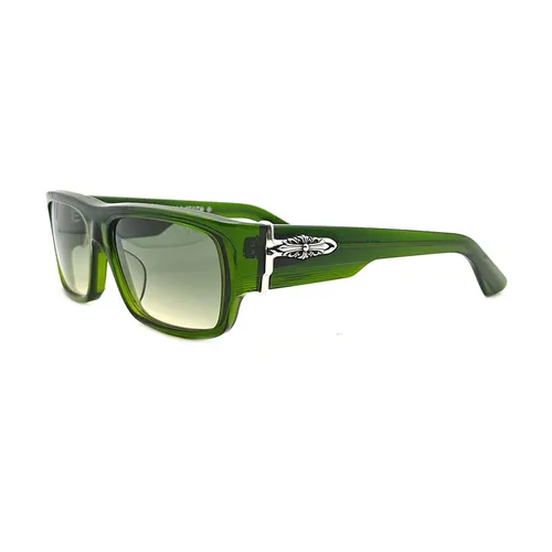 Chrome Hearts - Kính Mát Chrome Hearts Yer Bjorn Again Moss Sunglasses Màu Xanh Lá - Vua Hàng Hiệu