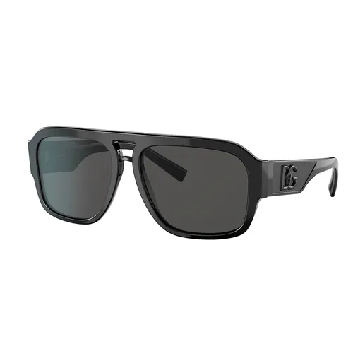 Kính Mát Dolce & Gabbana D&G Sunglasses DG4403 501/87 Màu Xám/Đen Size 58