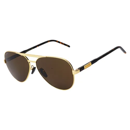 Kính Mát Nam Gucci Sunglasses GG1163S 004 Màu Vàng Nâu