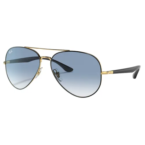 Rayban - Kính Mát Nam Rayban Clubmaster Classic RB3675 90003F Màu Xanh - Vàng - Vua Hàng Hiệu