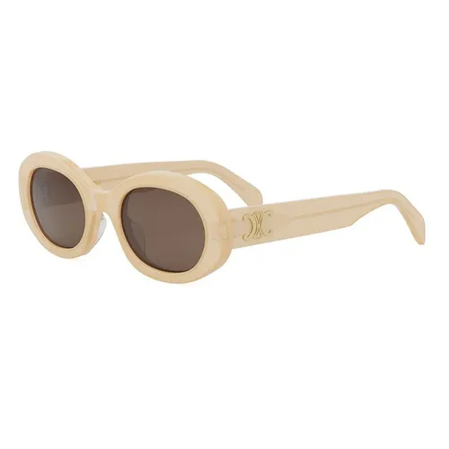 Kính Mát Nữ Celine Sunglasses CL40194U 44E Màu Be - Kính mắt - Vua Hàng Hiệu