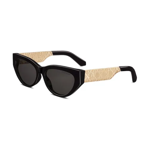 Dior Đen, be - Kính Mát Nữ Dior Dioresille B1I 10A0 Sunglasses Màu Đen Be - Vua Hàng Hiệu
