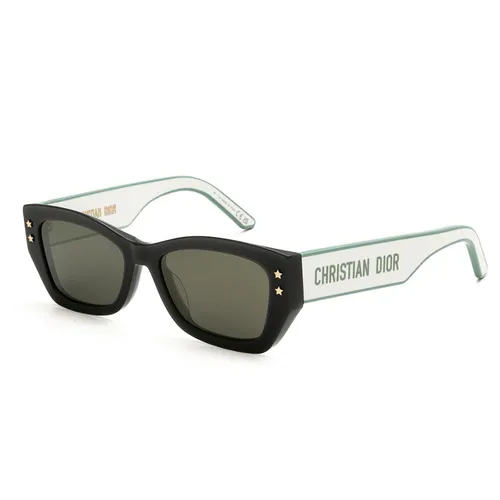 Kính Mát Nữ Dior Sunglasses DiorPacific S2U CD40113U 96G Màu Xanh/Đen