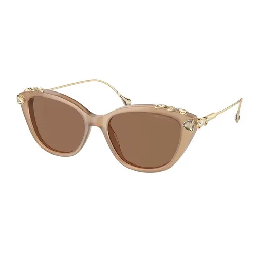 Kính Mát Nữ Swarovski SK 6010 2002OK Màu Nâu/Be