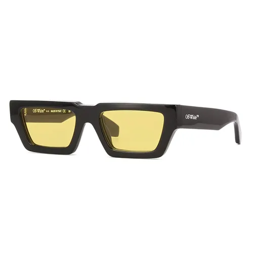 Off-White - Kính Mát Off-White Manchester Black Yellow SS24 OERI129S24PLA0011018 Màu Vàng/Đen - Vua Hàng Hiệu