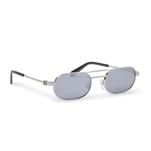 Off-White - Kính Mát Off-White Vaiden OERI123S24MET0017272 Silver Màu Xám Bạc - Vua Hàng Hiệu