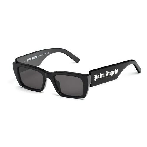 Palm Angels - Kính Mát Palm Angels Sunglasses PERI002 1007 Màu Xám/Đen - Vua Hàng Hiệu