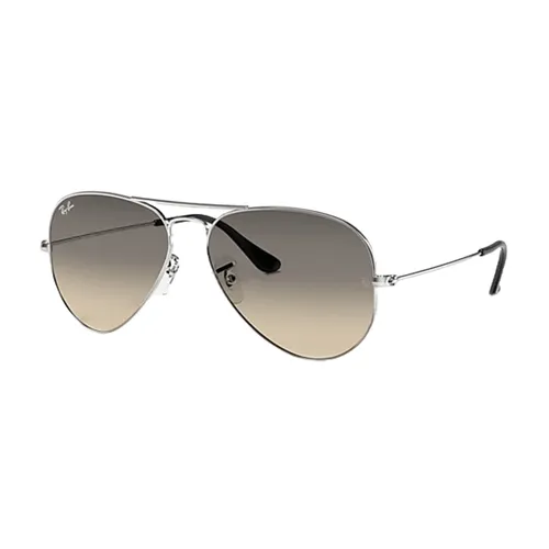 Kính mắt - Kính Mát Rayban Aviator Gradient Grey Lenses Sunglasses RB3025 003/32 Màu Xám Bạc - Vua Hàng Hiệu