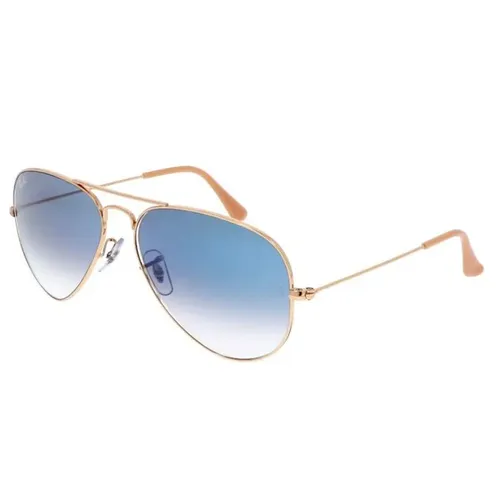 Rayban - Kính Mát Nam Rayban Aviator RB3025-001/3F Màu Xanh Blue Size 55 - Vua Hàng Hiệu