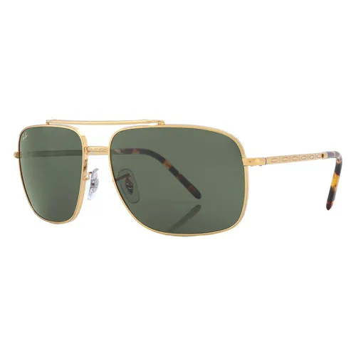 Kính Mát Rayban Green Square Unisex Sunglasses RB3796 919631 62 Màu Xanh Green