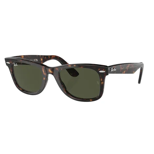 Kính Mát Rayban Original Wayfarer Classic Sunglasses RB2140 902 54-18 Màu Xanh/Havana - Kính mắt - Vua Hàng Hiệu