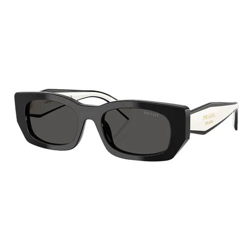 Kính Mát Unisex Prada Sunglasses PR B05S 09Q08Z Màu Đen Trắng