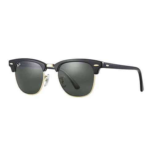 Kính Mát Unisex Rayban Clubmaster Sunglasses RB3016 W0365 Màu Đen - Xanh Size 55 - Kính mắt - Vua Hàng Hiệu