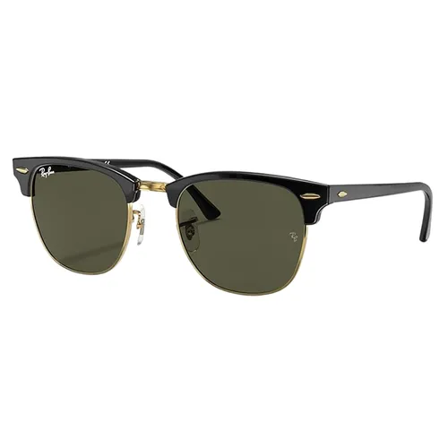 Kính Mát Unisex Rayban Clubmaster Sunglasses RB3016F W0365 Màu Đen - Xanh - Kính mắt - Vua Hàng Hiệu