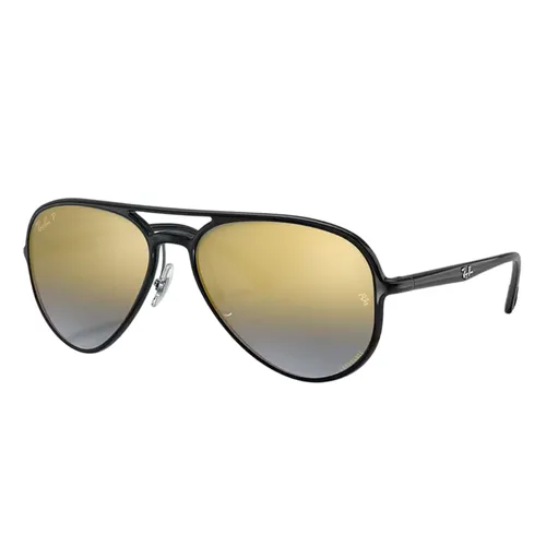 Kính Mát Unisex Rayban RB4320CH 601/J0 Màu Đen Vàng - Kính mắt - Vua Hàng Hiệu