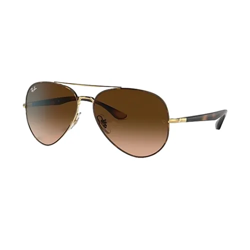 Kính Mát Unisex Rayban Sunglasses RB3675 9127A5 Màu Nâu Vàng